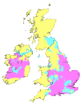 Water Hardness Map